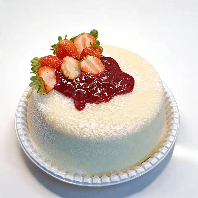 Ninho com Geléia de Morangos